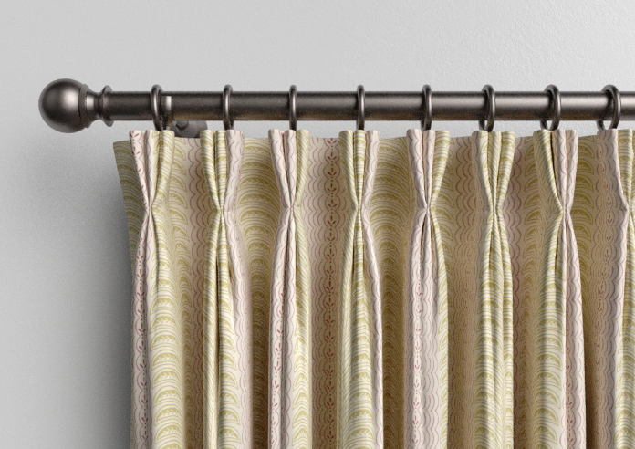 Land & Shore Fintra Stripe, Multi - Made to Measure Curtains - Image 11